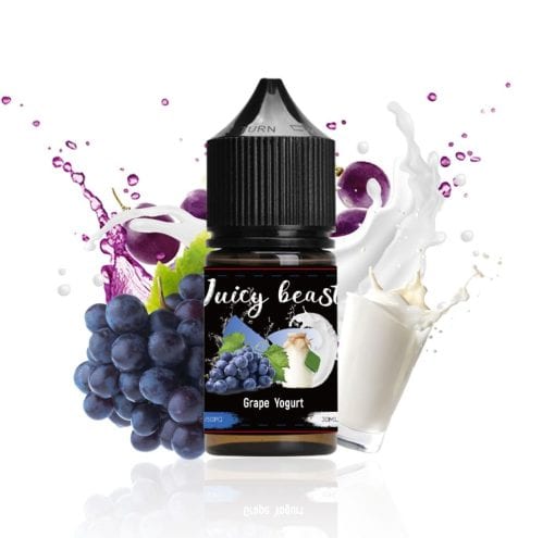 JUICY BEAST GRAPE YOGURT SALT NIC. E-LIQUID BY ASMODUS - ليكويد بريميوم جوسي بيست من از موديس