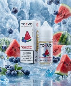 TOKYO CLASSIC BLUEBERRY WATERMELON ICED SALT ELIQUID bottle on Vape Store Egypt.