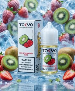 TOKYO CLASSIC STRAWBERRY KIWI ICE SALT ELIQUID bottle on Vape Store Egypt.