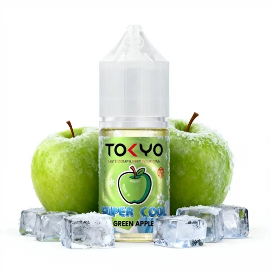 TOKYO-SUPER-COOL-GREEN-APPLE-vape-store-Egypt-فيب