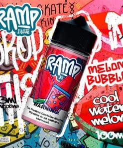 RAMP MELON BUBBLE 3MG 100ML E-LIQUID
