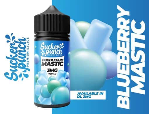 SUCKER PUNCH BUBBLEGUM MASTIC 3MG 100ML E-LIQUID