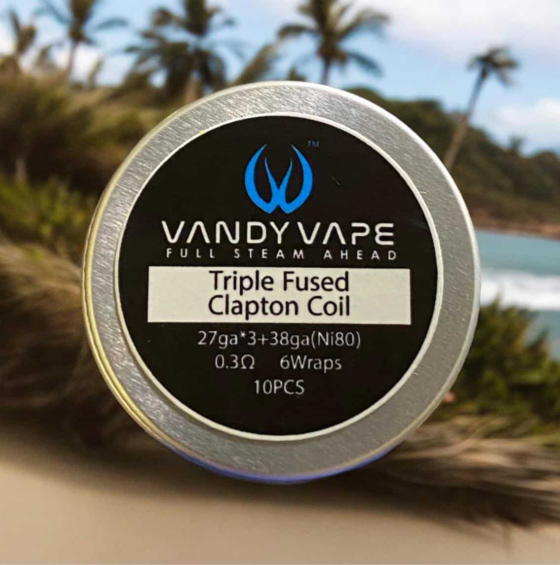 elfbar elfa kaufen Buy Vandy Superfine MTL Fused Clapton Wire SS316 0.65ohm Coil main image 0