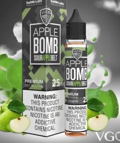 VGOD-ICED-APPLE-BOMB-SALT NICOTINE SOUR APPLE