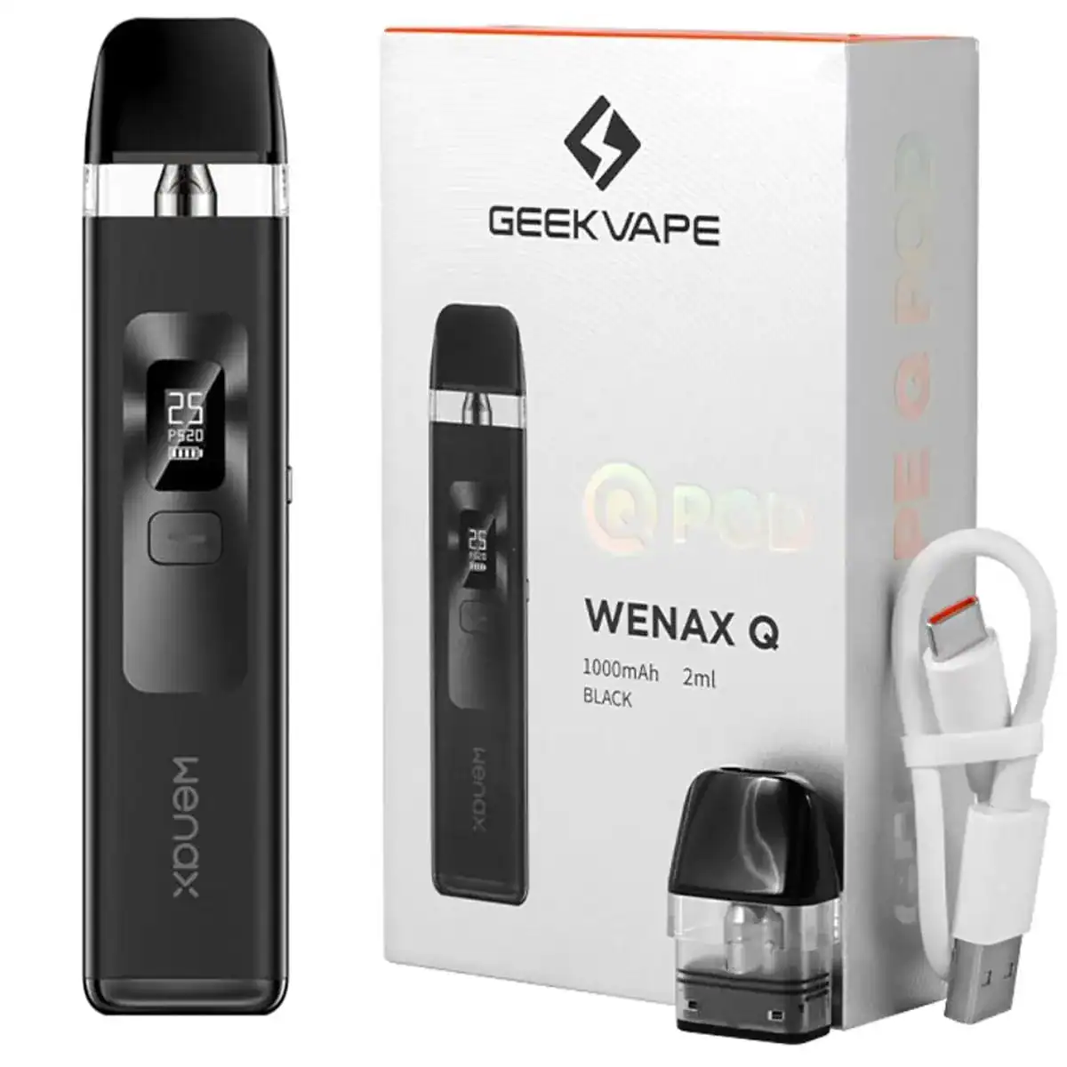 geekvape wenax q 2 How To Set Up ELFBAR 600 Prefilled Pod Kit and Replace Pods