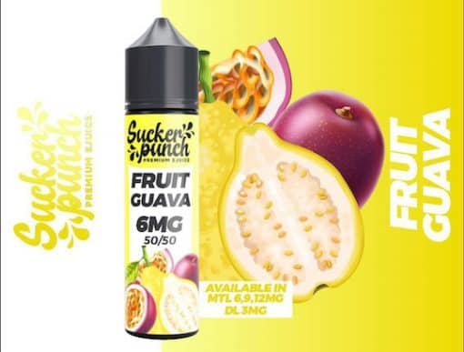 SUCKER PUNCH FRUIT GUAVA  MTL E-LIQUID