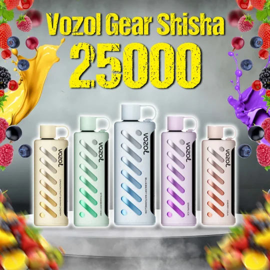 vozol 25k blue mojito VOZOL Gear Shisha DTL: Bold Flavor and 25,000 Puffs