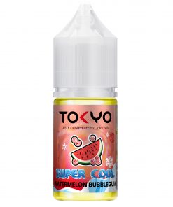 Tokyo Super Cool Watermelon Bubblegum imported premium liquid