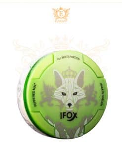 White-Fox-Peppered-Mint--12MG-All-White-Slim-Portion-BY-GN-TOBACCO