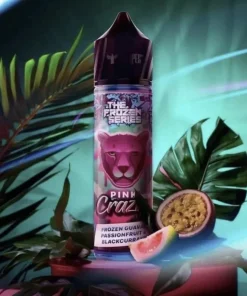 PANTHER PINK CRAZY FROZEN ELIQUID bottle for vape Egypt.