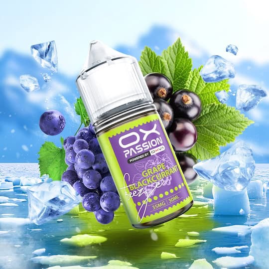 Oxva Vape Liquid OXVA OX Passion Nic Salt 50/50 20mg – 10ml MULTI-PACK 5 –  Infinite Vapour