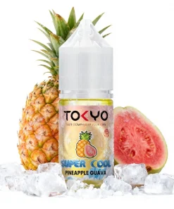Tokyo Super Cool Pineapple Guava Salt Vape Egypt