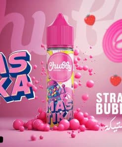 chubby-mtl-mastika-vape-eliquid-strawberry-bubblegum-egypt-فيب