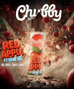 chubby-red-apple-extreme-ice-eliquid-70vg-vape-egypt-فيب