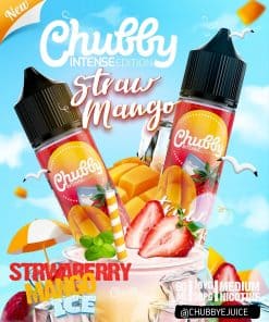 chubby-strawberry-mango-ice-eliquid-70vg-vape-egypt-فيب