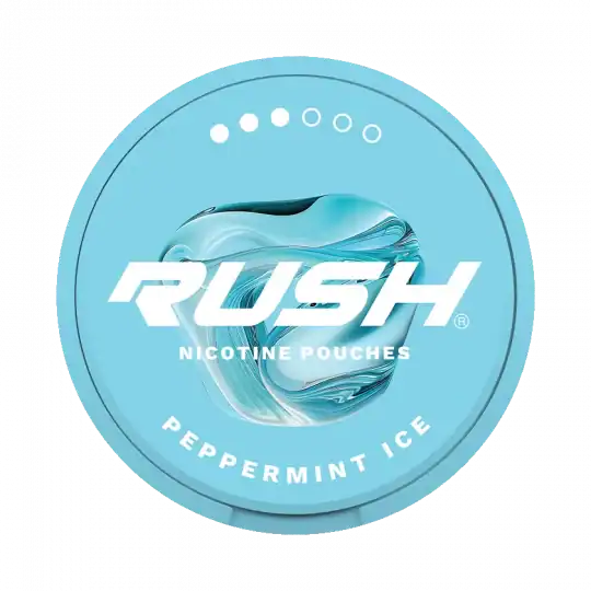 RUSH NICOTINE POUCHES PEPPERMINT ICE | vape Egypt RUSH NICOTINE POUCHES PEPPERMINT ICE | vape Egypt