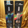 Close-up view of the smart digital LED display monitoring e-liquid levels and battery status on the Al Fakher Crown Bar 60K Pod Vapes Egypt device.