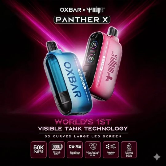 Dr Vapes Oxbar Panther X 50K Puffs Disposable Vape Pod 20mg