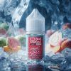 OX PASSION GUAVA PEACH FREEZE SALT ELIQUID 30ml bottle displaying its vibrant pink guava and soft peach label graphics.