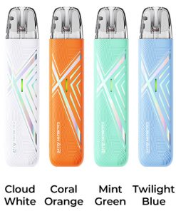UWELL CALIBURN AIR 25W POD SYSTEM device displaying sleek chassis and magnetic GPP pod.