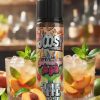 JOOSY MTL MOJITO PEACH ELIQUID bottle displaying fresh peach, lime, and mint leaf graphics.