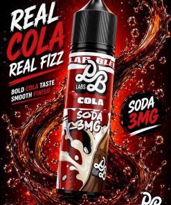DOLLAR SODA VAPE ELIQUID 60ml bottle showing cola soda graphics for vape Egypt.