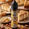 DOLLAR GOLDEN NUT GOLDEN EDITION ELIQUID 60ml bottle showing almond cheesecake graphics for vape Egypt.