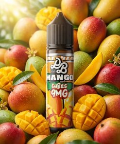 DOLLAR MTL CUBES ELIQUID 60ml bottle showing fresh mango graphics for vape Egypt.