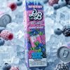 DOLLAR SALT BERRY WINGS ELIQUID bottle displaying energy drink and mixed berries graphics.