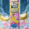 DOLLAR SALT GUMMY BANANA SUPER COOL ELIQUID bottle displaying banana bubblegum ice graphics.