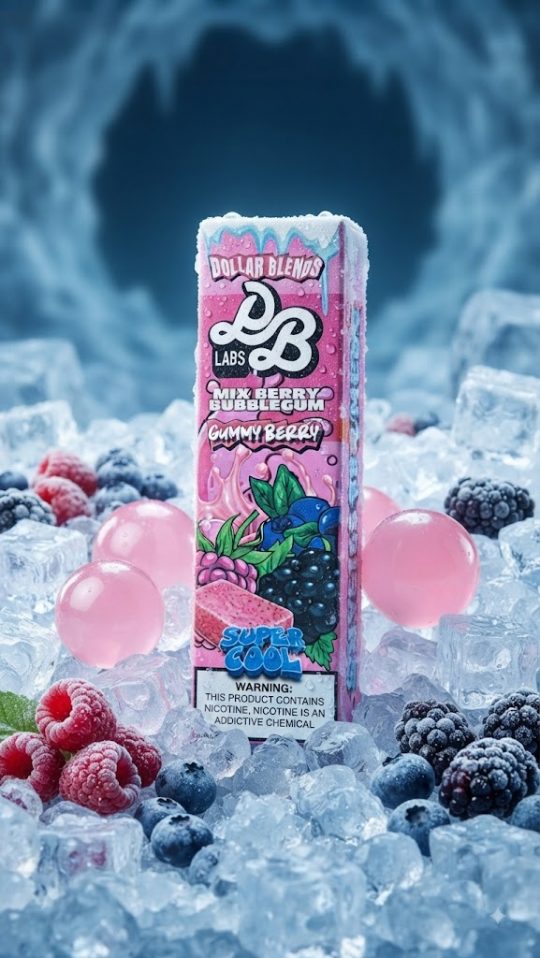 DOLLAR SALT GUMMY BERRY SUPER COOL ELIQUID