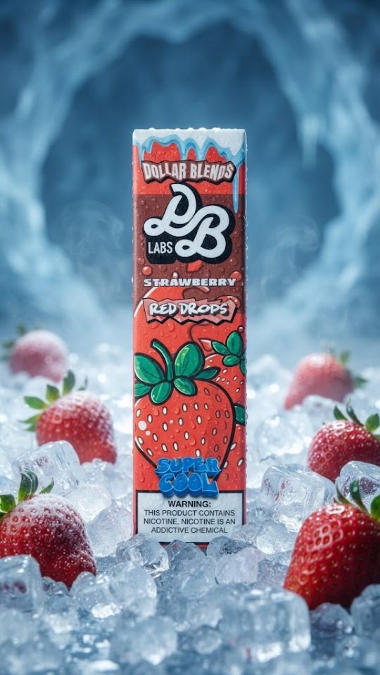 DOLLAR SALT RED DROPS SUPER COOL ELIQUID