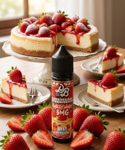 DOLLAR SWEET WHIP GOLDEN EDITION ELIQUID 60ml bottle showing strawberry cheesecake graphics for vape Egypt.