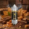 GOLD LEAF GMT ELIQUID 100ml bottle with caramel and tobacco graphics for vape Egypt.