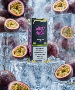 NASTY PASSIONFRUIT ICE ELIQUID 60ml bottle with passionfruit ice graphics for vape Egypt.