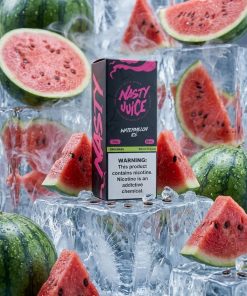 NASTY WATERMELON ICE ELIQUID 60ml bottle with sweet watermelon graphics for vape Egypt.