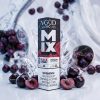 VGOD ICED BLACK CHERRY SALT ELIQUID bottle displaying dark cherry ice graphics.