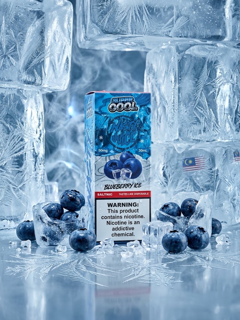 NASTY SUPER COOL BLUEBERRY ICE SALT ELIQUID