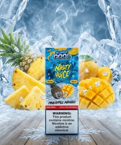 NASTY SUPER COOL PINEAPPLE MANGO SALT ELIQUID bottle for vape Egypt.