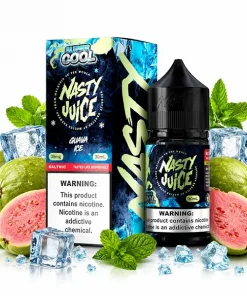 NASTY SUPER COOL GUAVA ICE SALT ELIQUID bottle for vape Egypt.
