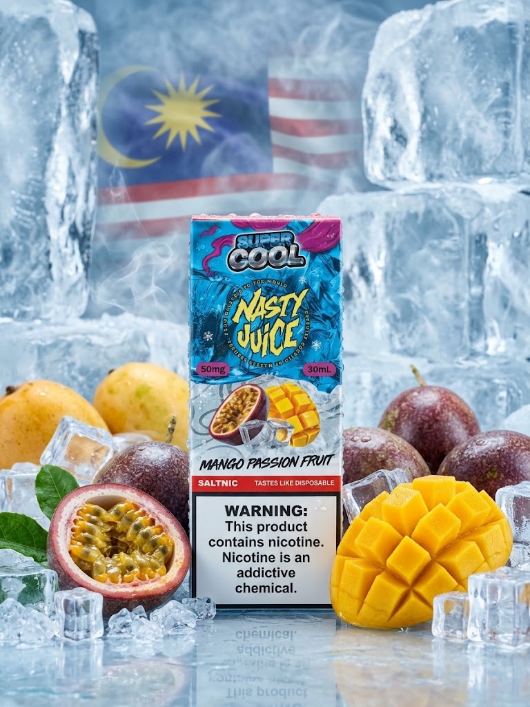 NASTY SUPER COOL MANGO PASSIONFRUIT SALT ELIQUID