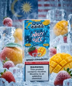 NASTY SUPER COOL MANGO STRAWBERRY SALT ELIQUID bottle for vape Egypt.