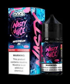 NASTY SUPER COOL WATERMELON ICE SALT ELIQUID bottle for vape Egypt.