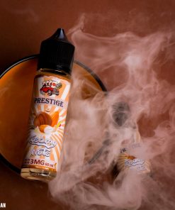 PRESTIGE CREAMY NUTS ELIQUID 60ml 3mg bottle for vape Egypt.