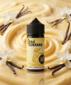 JOOSY WORLD DEAD CUSTARD ELIQUID 100ml 3mg bottle for vape Egypt.
