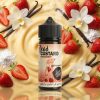 JOOSY WORLD STRAWBERRY DEAD CUSTARD ELIQUID 100ml 3mg bottle for vape Egypt.