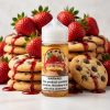 VAPER TREATS STRAWBERRY COOKIE BUTTER ELIQUID 100ml 2mg bottle for vape Egypt.