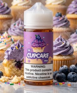 VAPER TREATS THE CUPCAKE MAN BLUEBERRY ELIQUID 100ml 2mg bottle for vape Egypt.