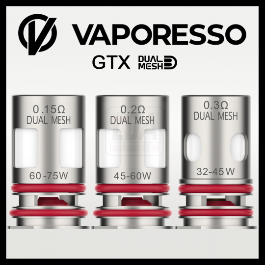 Vaporesso GTX Dual Mesh Coil - Elegant Vape Store Egypt